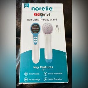 Norelie RedRevive Red Light Laser Therapy Wand New in Box